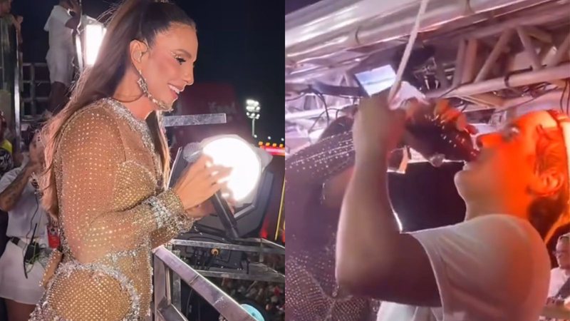 Ivete Sangalo faz pausa em trio para cuidar do filho, Marcelo Sangalo - Reprodução/Instagram/TikTok