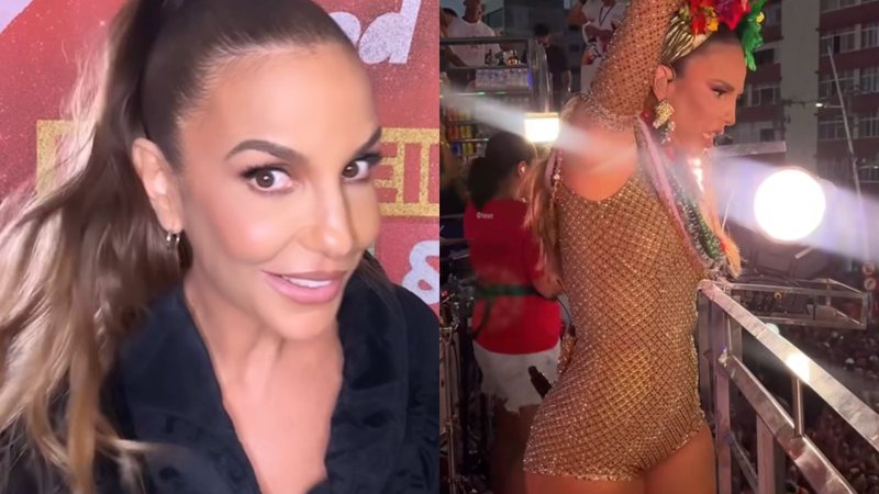 Ivete Sangalo descarta possibilidade de abandonar o Carnaval após susto - Reprodução/Instagram