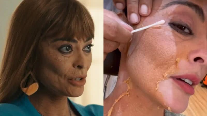 Juliana Paes vive a personagem Jacutinga em Renascer - Foto: Reprodução / TV Globo / Instagram