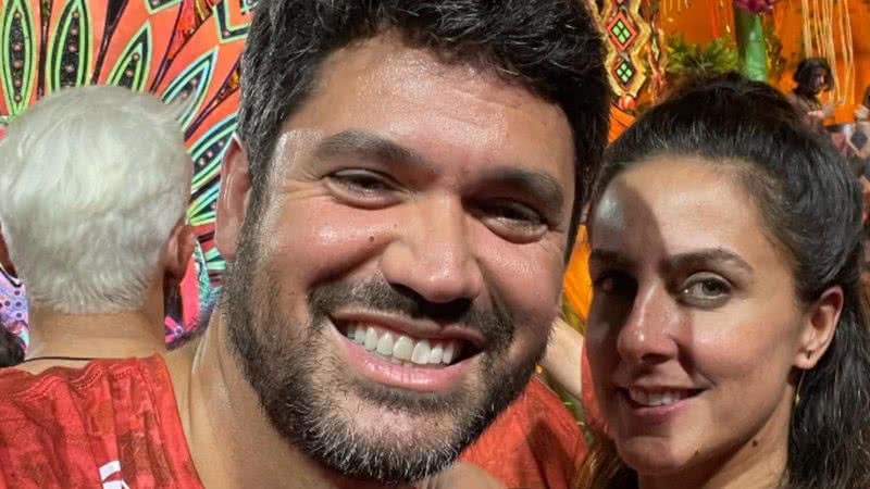 Marcelo Courrege e Carol Barcellos - Foto: Reprodução / Instagram