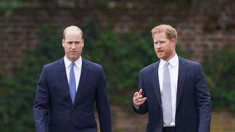 Príncipe William e príncipe Harry - Foto: Getty Images