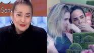 Sonia Abrão fala sobre Yasmin Brunet e Wanessa Camargo - Foto: Reprodução / RedeTV e Globo