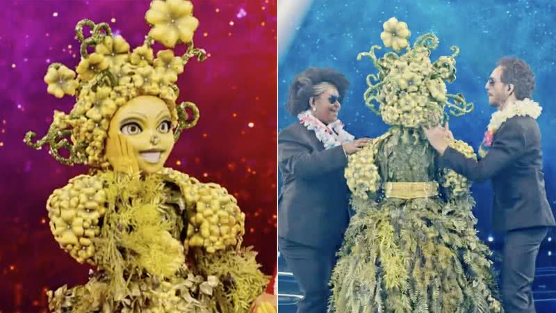 Trevo da Sorte é desmascarado no The Masked Singer - Foto: Reprodução / Globo