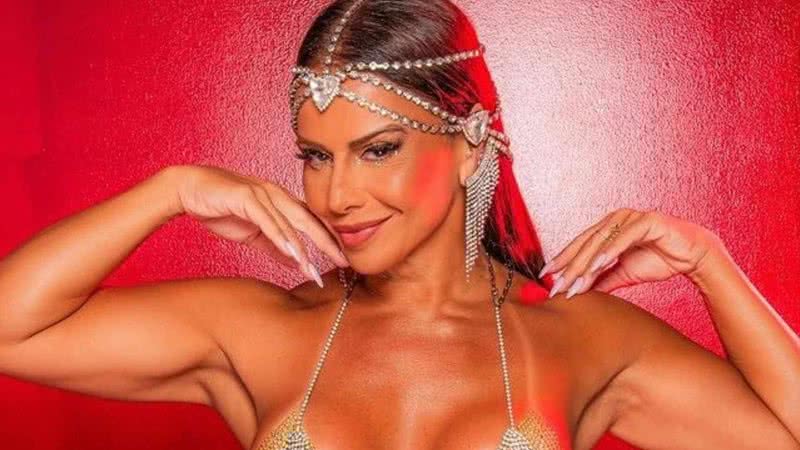 Viviane Araújo choca ao exibir corpo para o Carnaval - Reprodução/Instagram