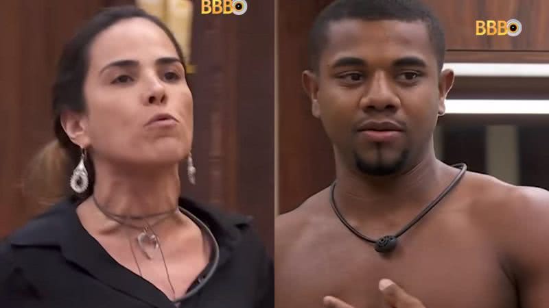 Wanessa discute com Davi - Reprodução/Globo