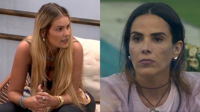 Yasmin Brunet e Wanessa no BBB 24 - Foto: Reprodução / TV Globo