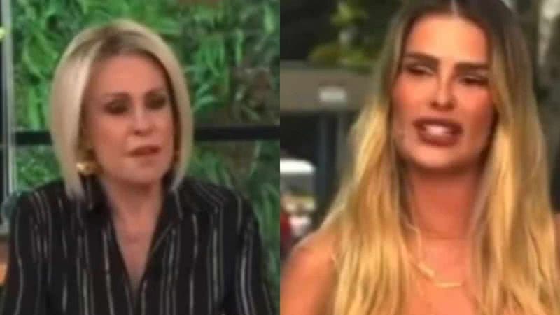 Ana Maria Braga questiona Yasmin sobre favoritismo de Davi - Reprodução/Globo