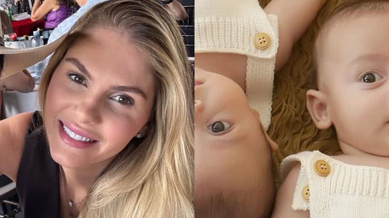 Bárbara Evans e seus filhos, Antônio e Álvaro - Foto: Reprodução / Instagram