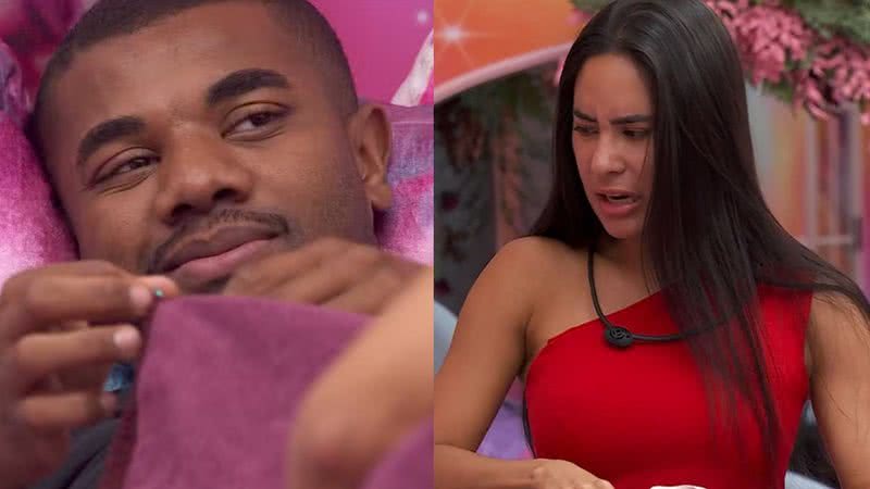 Davi brinca com Isabelle sobre romance com brother no BBB 24 - Foto: Reprodução / TV Globo