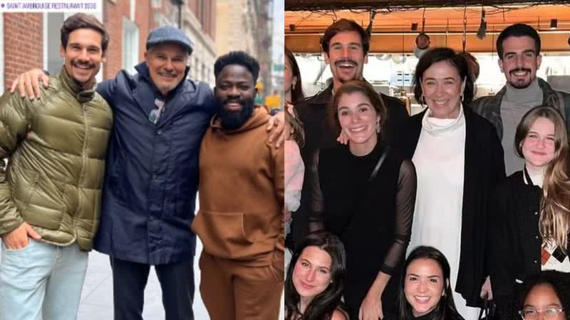 Elenco de 'Fuzuê' se reúne em Nova York - Foto: Reprodução / Instagram