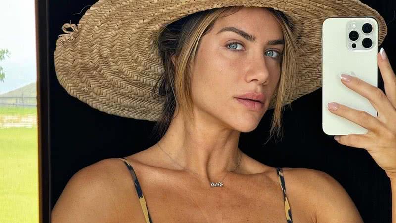 Giovanna Ewbank choca ao surgir de biquíni de onça - Reprodução/Instagram