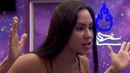 Isabelle desafaba com sister - Reprodução/Globo