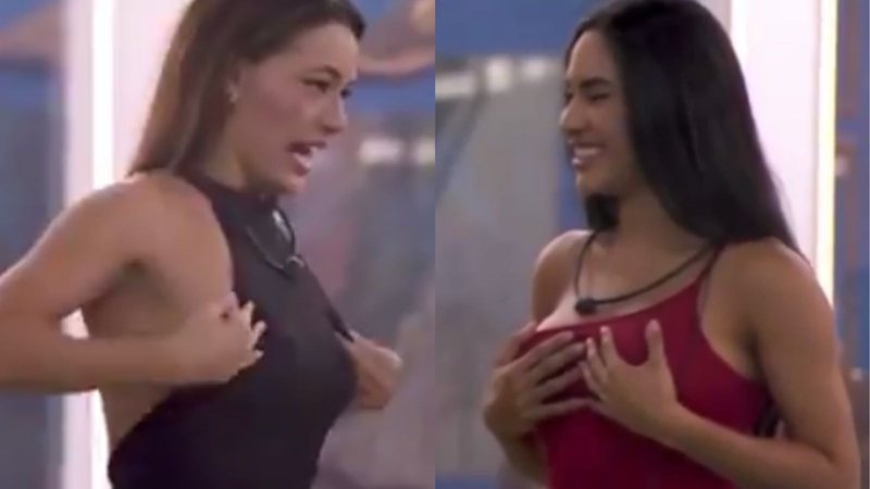 Beatriz e Isabelle fazem promessa para reta final do BBB 24 - Reprodução/Globo