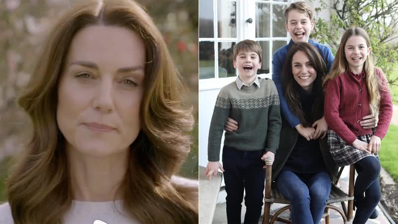 Kate Middleton com os filhos - Foto: Reprodução / Instagram