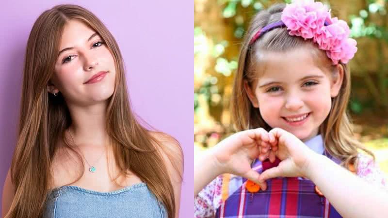 Lorena Queiroz, a Dulce Maria de Carinha de Anjo, está atualmente com 13 anos - Foto:  Gy Alvez/SBT