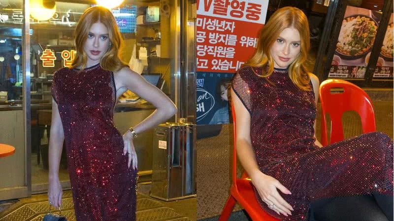 Marina Ruy Barbosa na Coreia do Sul - Foto: Reprodução / Instagram