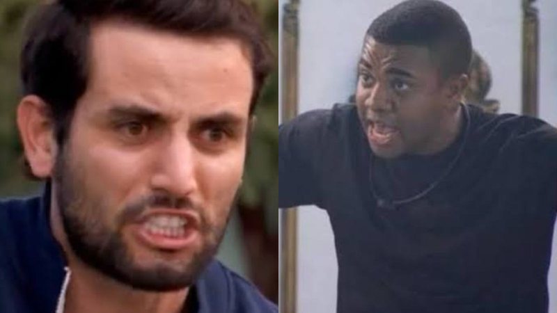 Matteus cai no choro após discutir com Davi no BBB 24 - Reprodução/Globo