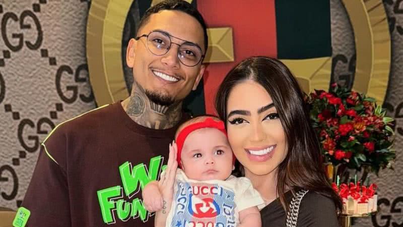 Dynho Alves, MC Mirella e sua filha, Serena - Foto: Reprodução / Instagram