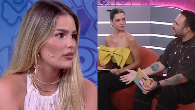 Yasmin chocou apresentadores do 'Bate-Papo BBB' com revelação - Reprodução/Globo