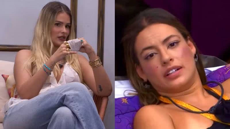 Yasmin Brunet e Beatriz no BBB 24 - Foto: Reprodução / TV Globo