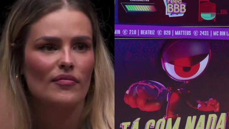 Yasmin Brunet tem cigarros confiscados no 'Tá com Nada' do BBB 24 - Reprodução/Globo