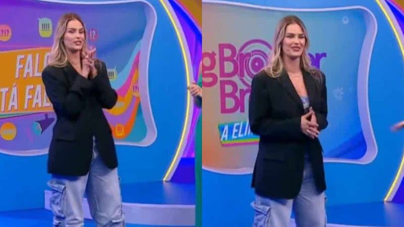 Yasmin não disfarça ao ver festa de Bia - Reprodução/Globo