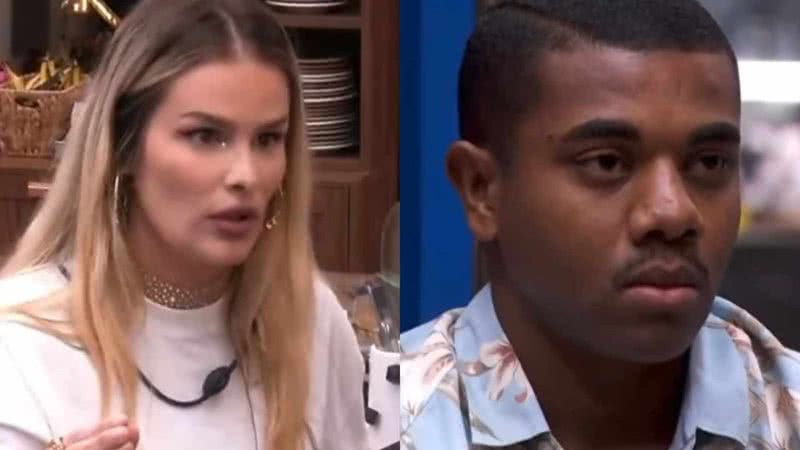 Yasmin reclama de divir quarto com Davi - Reprodução/Globo