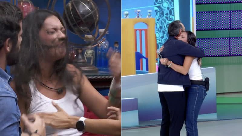 Alane e Tadeu Schmidt no BBB 24 - Foto: Reprodução / Globo