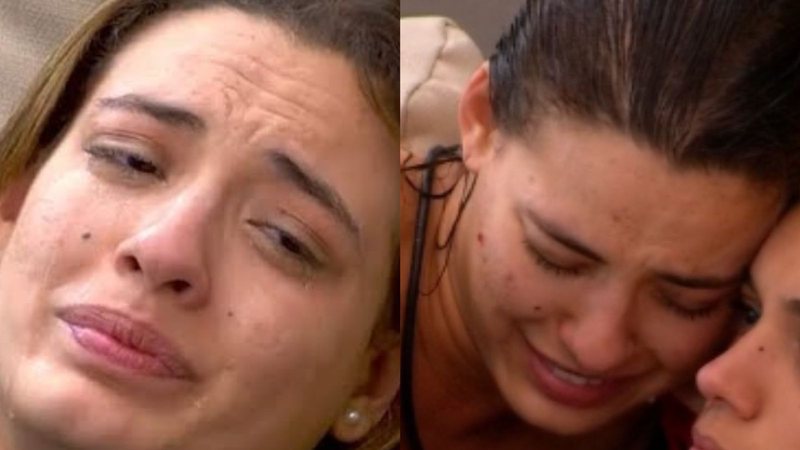 Beatriz cai no choro ao desabafar com amiga no BBB 24 - Reprodução/Globo