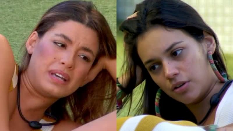 Beatriz e Alane criticam fala de Davi - Reprodução/Globo