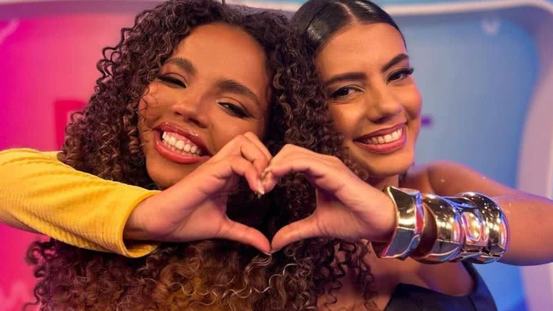 Giovanna Pitel e Fernanda - Foto: Reprodução / Multishow