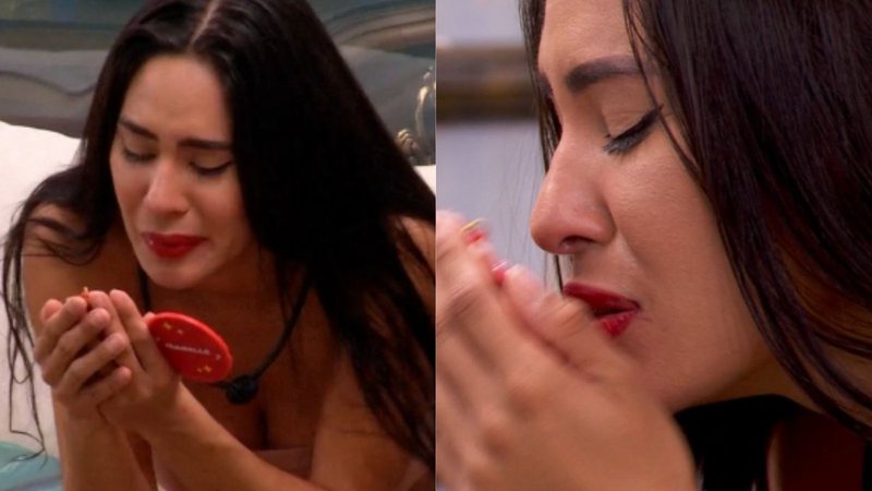 Isabelle chora sozinha e desabafa no BBB 24 - Reprodução/Globo