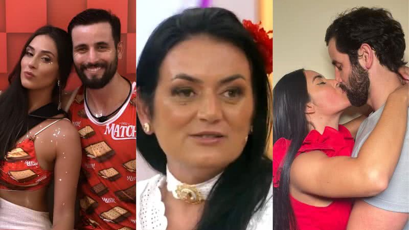 Deniziane, Matteus, Luciane Amaral e Isabelle - Foto: Reprodução / Globo; Reprodução / Instagram