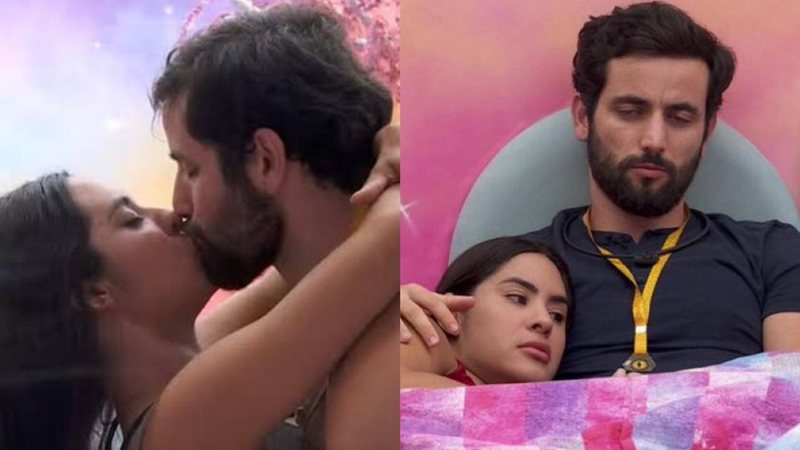 Após beijos, Matteus e Isabelle discutem futuro do relacionamento fora do BBB 24 - Reprodução/Globo