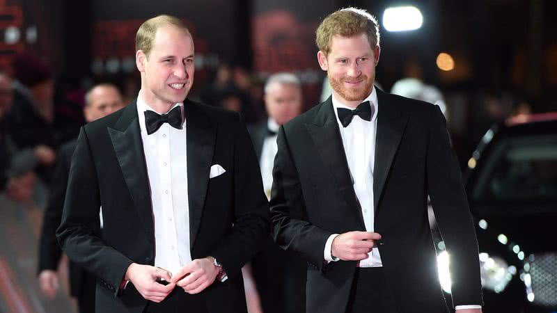 Príncipe William e príncipe Harry - Foto: Getty Images