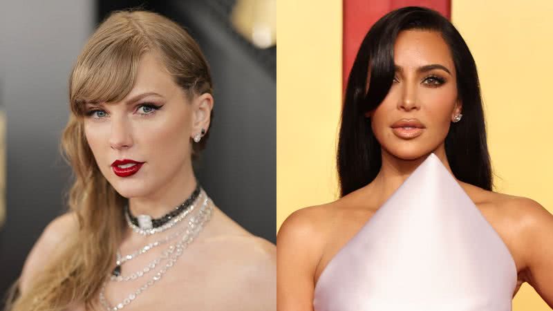 Taylor Swift e Kim Kardashian - Getty Images