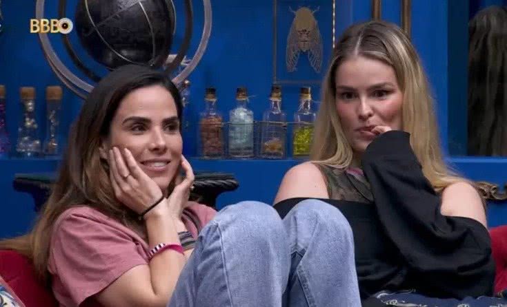 Wanessa Camargo e Yasmin Brunet eram aliadas dentro do BBB 24 - Reprodução/TV Globo