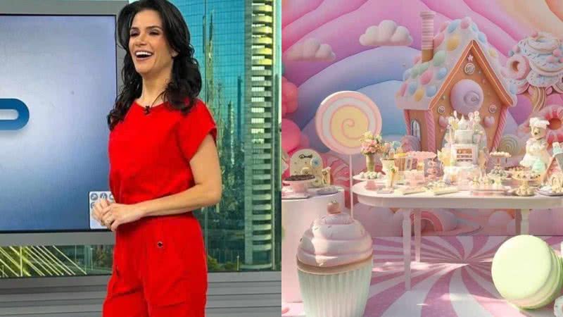 Apresentadora da Globo impressiona ao mostrar festa da filha - Reprodução/Instagram