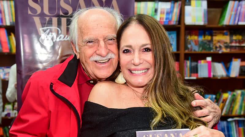 Ary Fontoura esteve presente no lançamento do livro Senhora do Meu Destino, de Susana Vieira - Foto: Brazil News