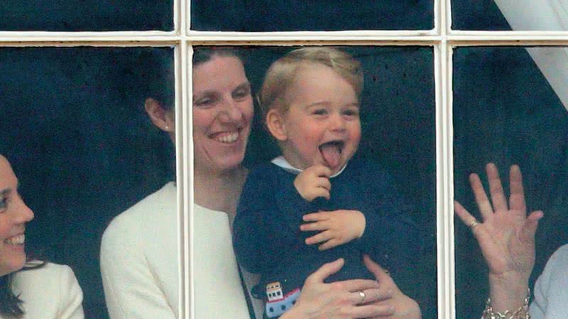 Maria Teresa Turrion Borrallo e príncipe George - Foto: Getty Images