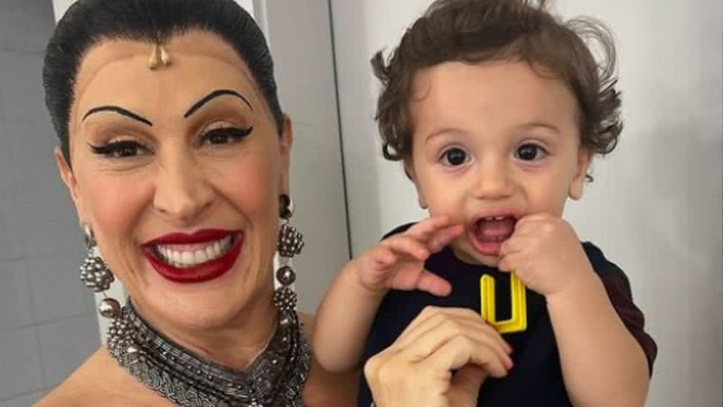 Claudia Raia e o filho, Luca - Foto: Reprodução / Instagram