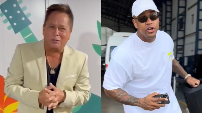 Leonardo e Léo Santana estão entre os artistas que mais vão faturar na Virada Cultural - Reprodução/Instagram