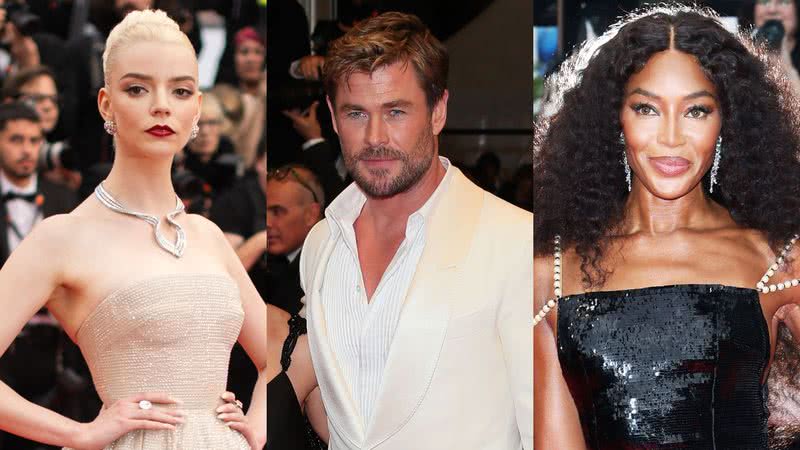 Anya Taylor-Joy, Chris Hemsworth e Naomi Campbell - Getty Images