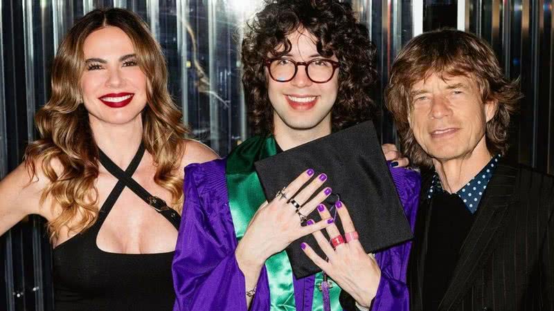 Luciana Gimenez e Mick Jagger são pais de Lucas - Foto: Reprodução / Instagram