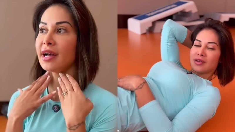 Maíra Cardi revela perrengue após colocar botox no pescoço - Reprodução/Instagram