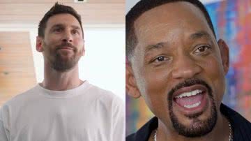 Lionel Messi e Will Smith - Foto: Reprodução / Instagram; @badboys