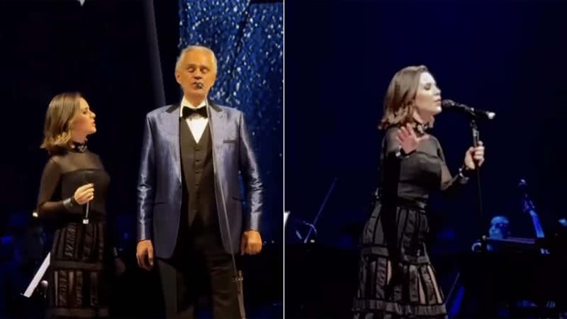 Sandy e Andrea Bocelli - Foto: Reprodução / Instagram