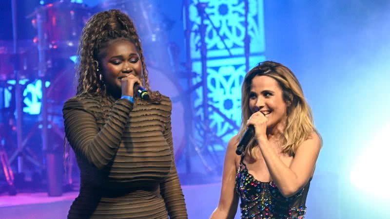 Raquele, sister do BBB 24, e Wanessa em show nesta sexta-feira, 10 - Foto: AgNews