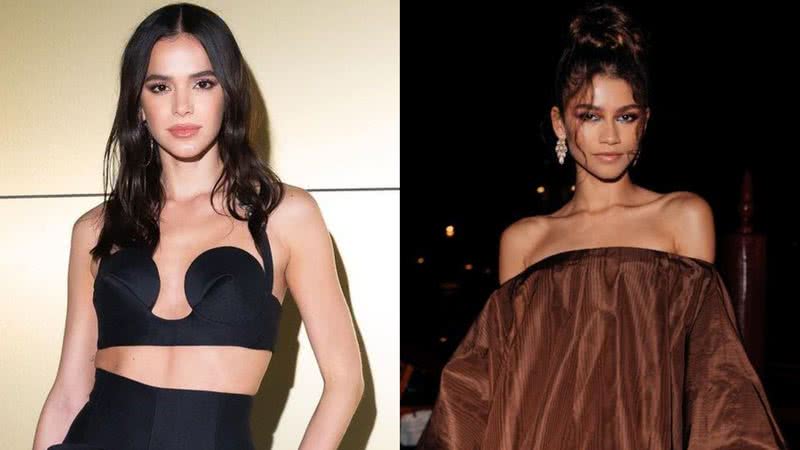 Bruna Marquezine e Zendaya - Foto: Reprodução / Instagram