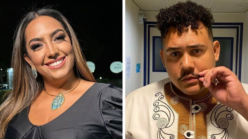 Camila Moura e Lucas Buda protagonizam e muito nas redes sociais - Reprodução/Instagram